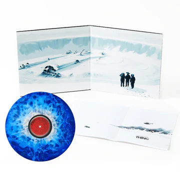 JOHN CARPENTER'S THE THING SOUNDTRACK LP (Trapped Under Ice Vinyl, Music by Ennio Morricone)