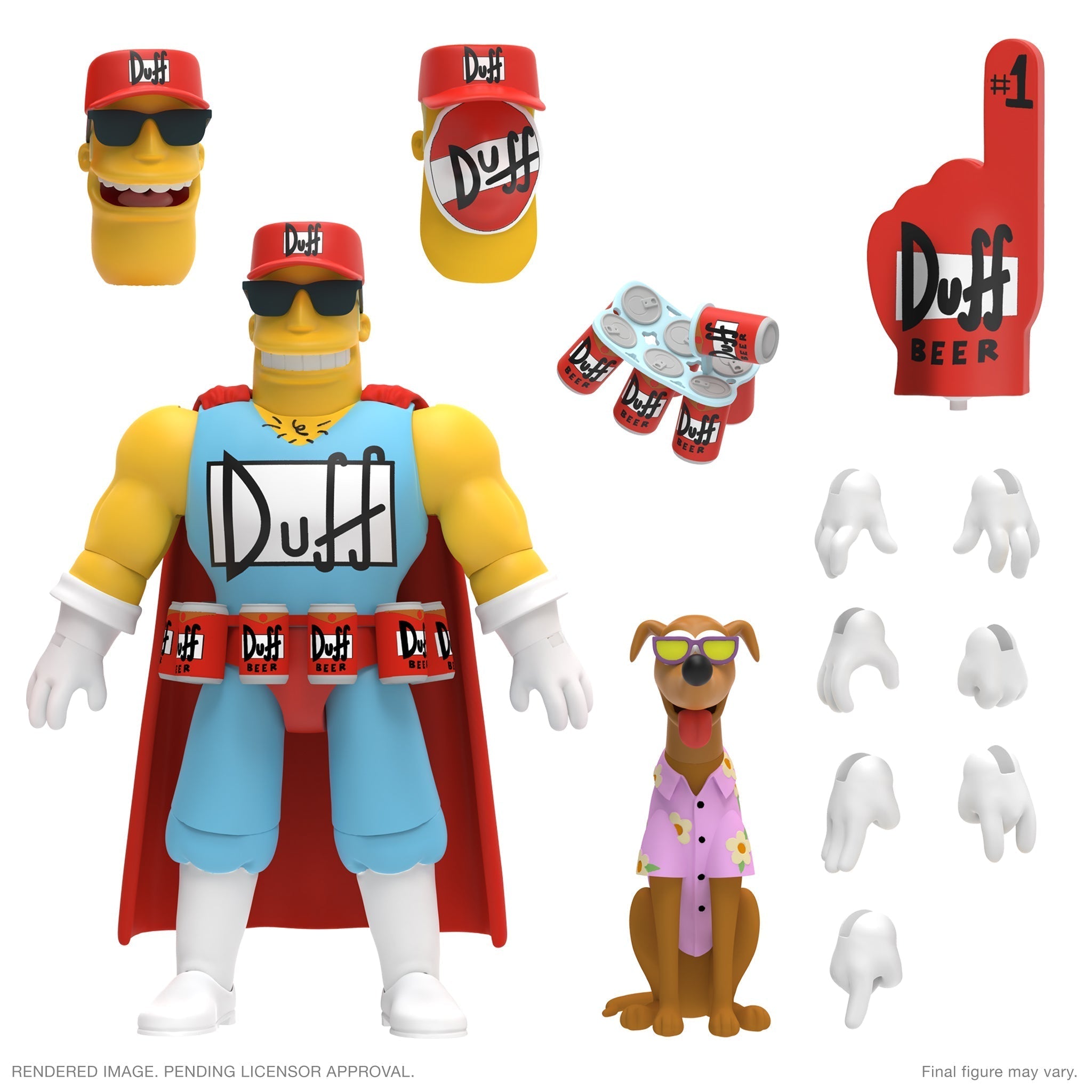 THE SIMPSONS ULTIMATES! WAVE 2 - DUFFMAN FIGURE