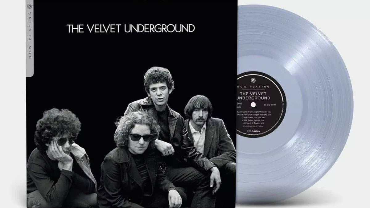 THE VELVET UNDERGROUND 'NOW PLAYING' LP (Silver Vinyl)