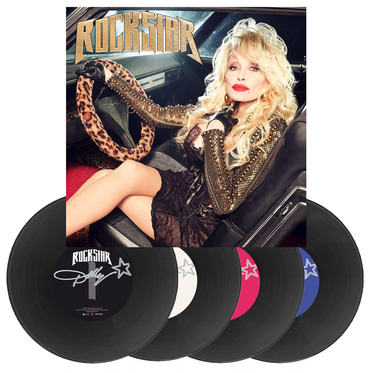 DOLLY PARTON 'ROCKSTAR' 4LP