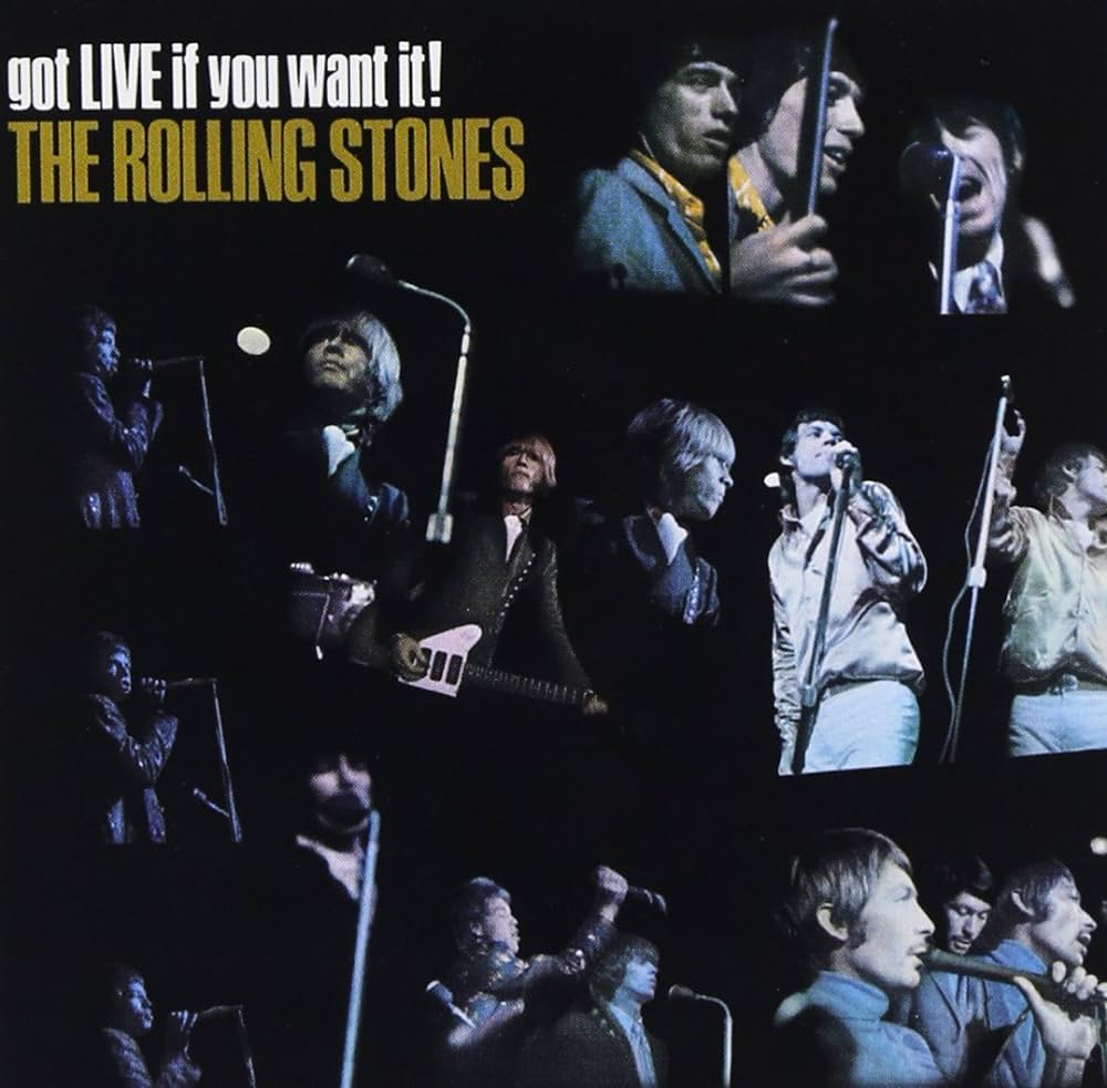 THE ROLLING STONES 'GOT LIVE IF YOU WANT IT!' LP