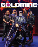 JUDAS PRIEST X GOLDMINE BUNDLE - GOLDMINE SPRING 2024 ISSUE & REVOLVER SPRING 2024 ISSUE W/ BAND SIGNED 8X10" IN NUMBERED SLIPCASE + JUDAS PRIEST 'INVINCIBLE SHIELD' 2LP (Limited Edition – Only 1000 Made, Blue Vinyl)