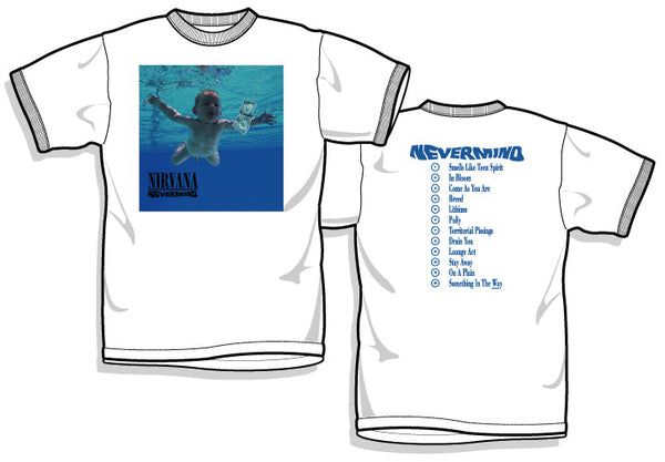 NIRVANA 'NEVERMIND' T-SHIRT1