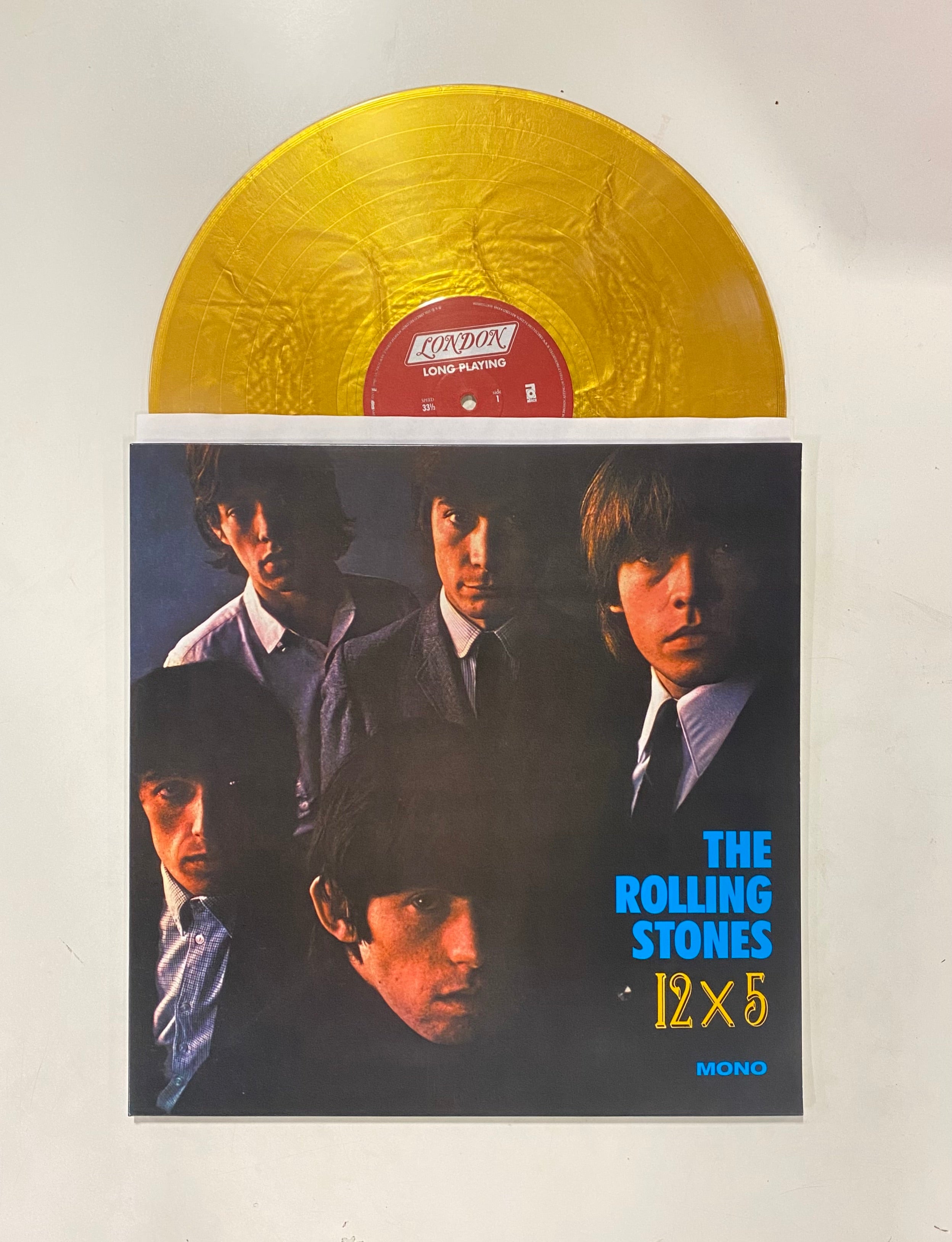 THE ROLLING STONES ’12x5’ LP (Exclusive Limited Edition - Gold Vinyl)