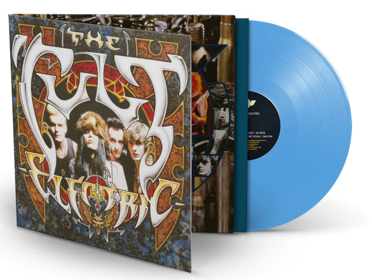 THE CULT 'ELECTRIC' LP (Blue Vinyl)