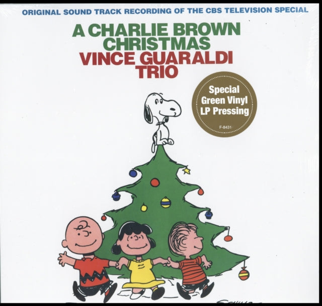 VINCE GUARALDI TRIO - 'A CHARLIE BROWN CHRISTMAS' LP (Green Vinyl)