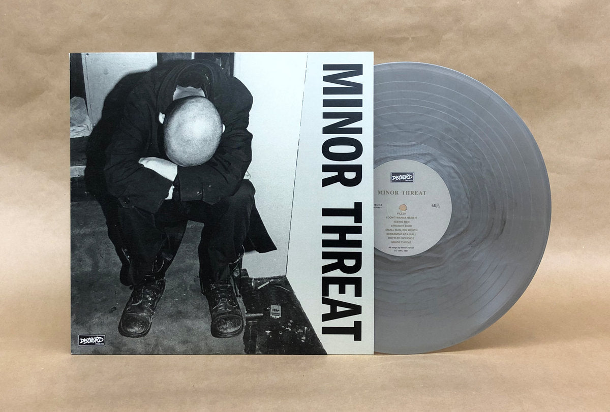 MINOR THREAT 'FIRST 2 7"s' (self titled) 12" EP (Silver Vinyl)