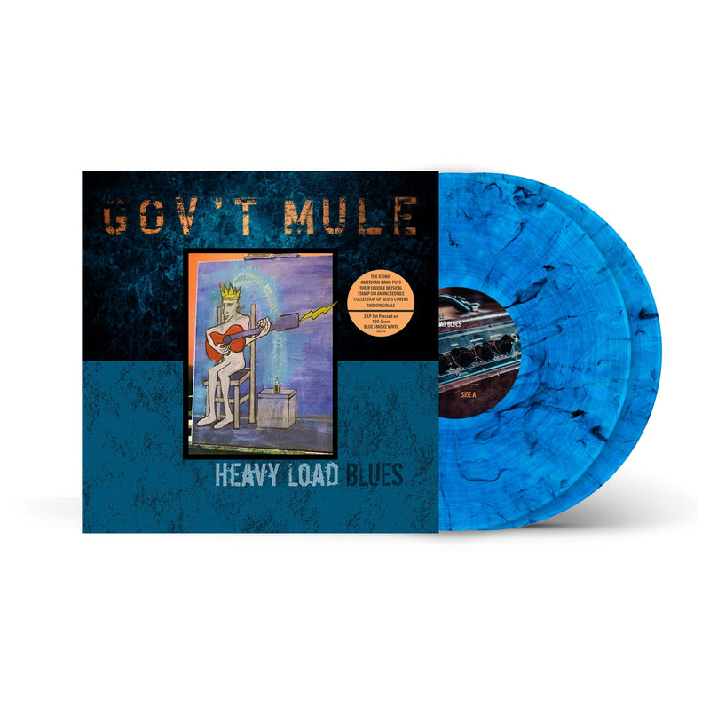GOV'T MULE 'HEAVY LOAD BLUES' 2LP (Smoke Blue Vinyl)