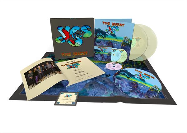 YES 'THE QUEST' LIMITED-EDITION 2LP + 2CD + BLU-RAY BOX SET