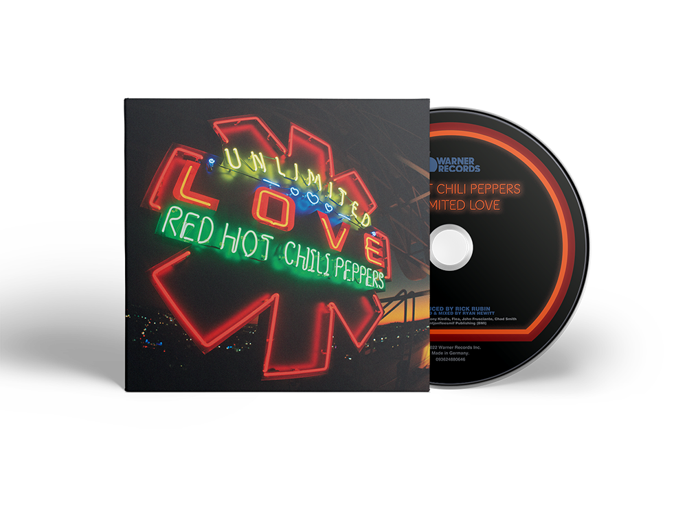 RED HOT CHILI PEPPERS 'UNLIMITED LOVE' CD