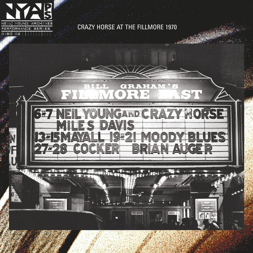 NEIL YOUNG & CRAZY HORSE 'LIVE AT THE FILLMORE EAST' LP