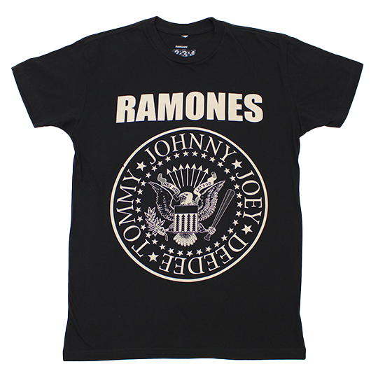 RAMONES 'SEAL LOGO' T-SHIRT