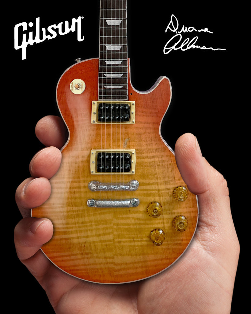ALLMAN BROTHER BAND - DUANE ALLMAN - 1959 GIBSON LES PAUL CHERRY SUNBURST MINI GUITAR
