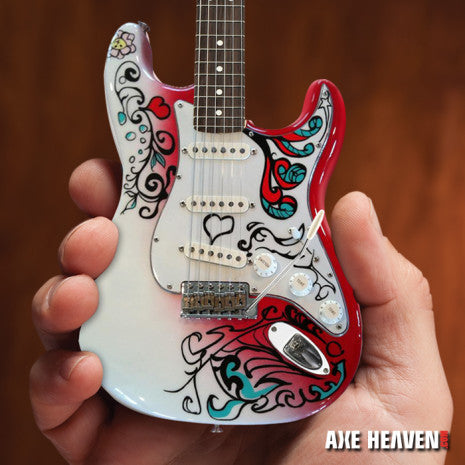 JIMI HENDRIX - MONTEREY FENDER STRAT MINI GUITAR