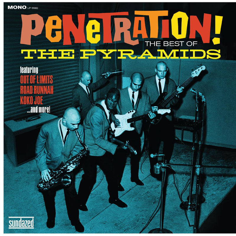 THE PYRAMIDS 'PENETRATION! THE BEST OF THE PYRAMIDS' LP (Turquoise Vinyl)