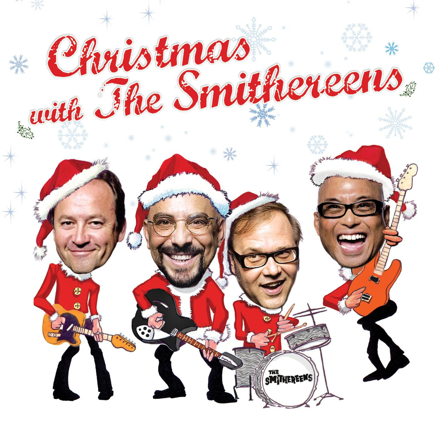 THE SMITHEREENS 'CHRISTMAS WITH THE SMITHEREENS' LP (Limited Edition, Green Vinyl)