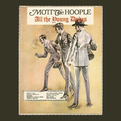MOTT THE HOOPLE 'ALL THE YOUNG DUDES' LP (Import)