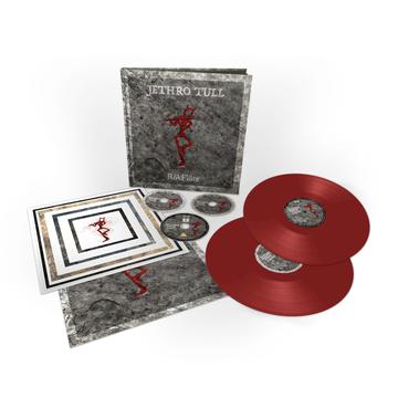 JETHRO TULL 'ROKFLOTE' 2LP, 2CD, & BluRay (Dark Red Vinyl)