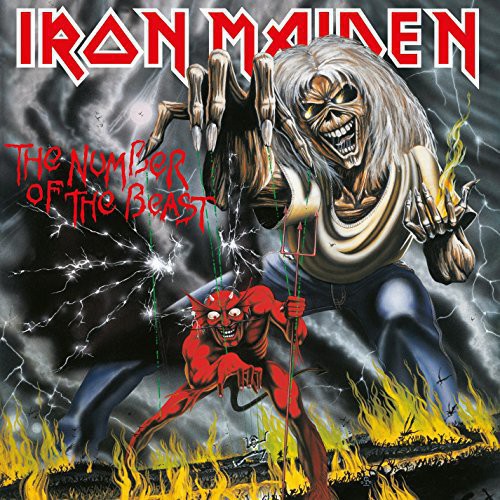 IRON MAIDEN 'NUMBER OF THE BEAST' LP (Import)