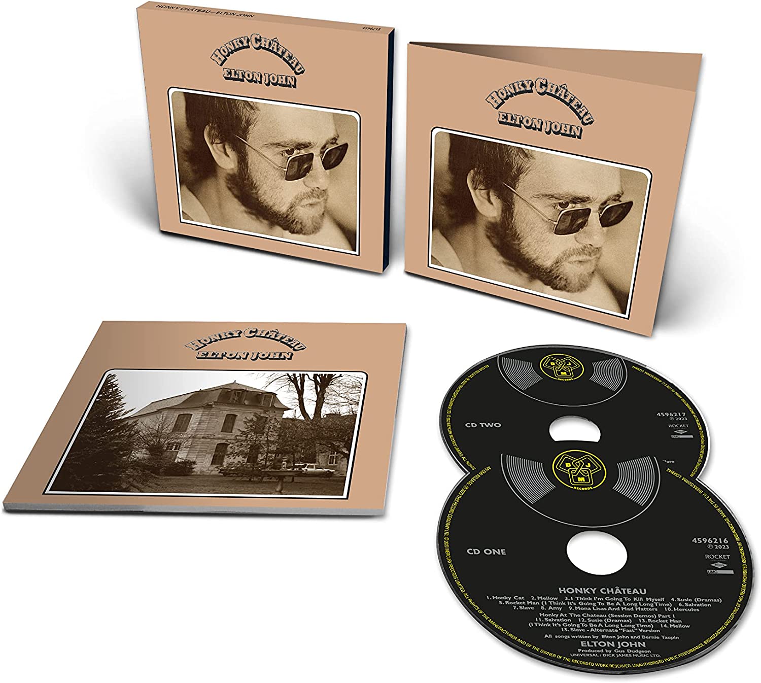 ELTON JOHN 'HONKY CHATEAU' 2CD (50th Anniversary Edition)