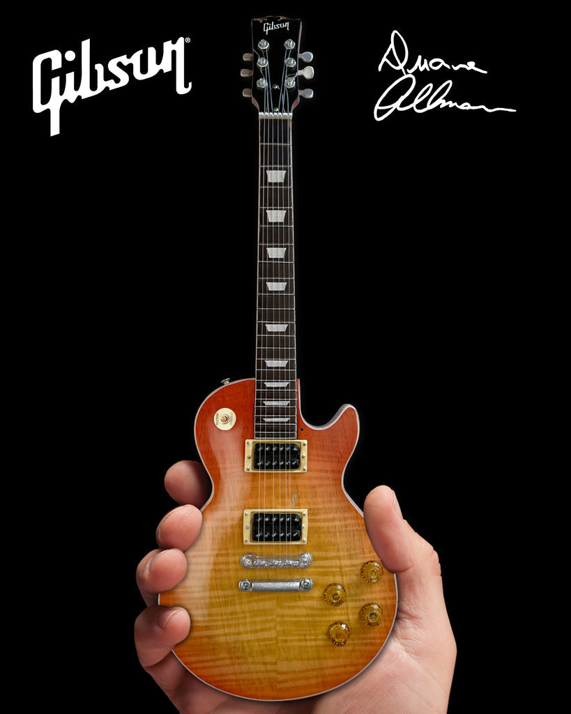 ALLMAN BROTHER BAND - DUANE ALLMAN - 1959 GIBSON LES PAUL CHERRY SUNBURST MINI GUITAR