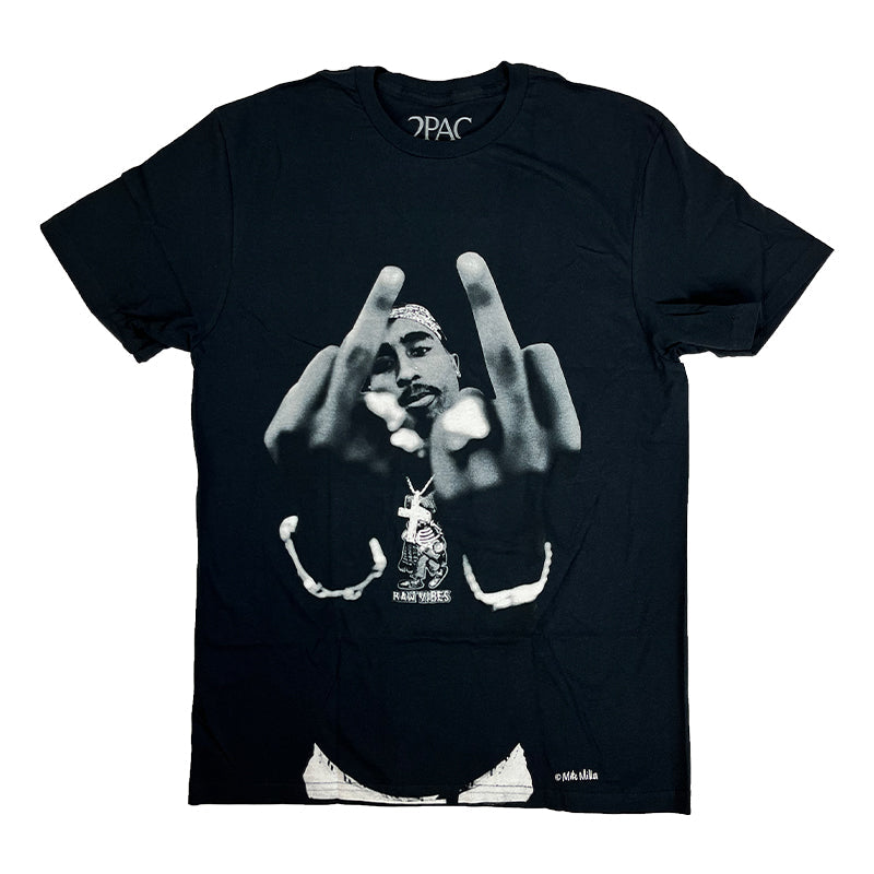 2PAC 'MIDDLE FINGERS' T-SHIRT