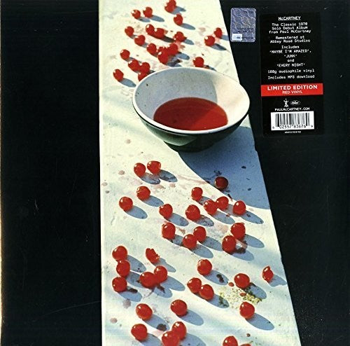 PAUL MCCARTNEY 'MCCARTNEY' LP (Limited Edition, Red Vinyl)