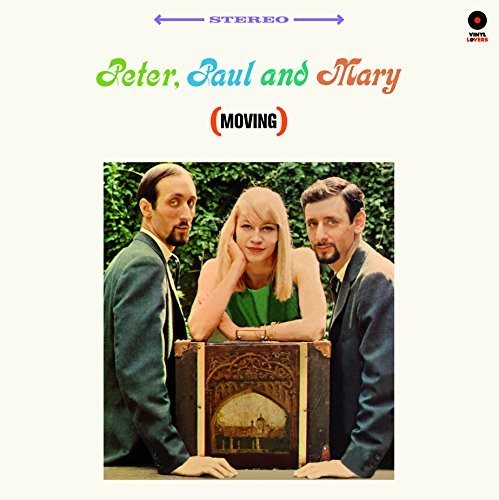 PETER, PAUL & MARY 'MOVING' LP (Black Vinyl, Import)