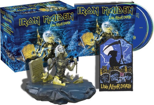 IRON MAIDEN 'LIVE AFTER DEATH' 2CD + ACTION FIGURE