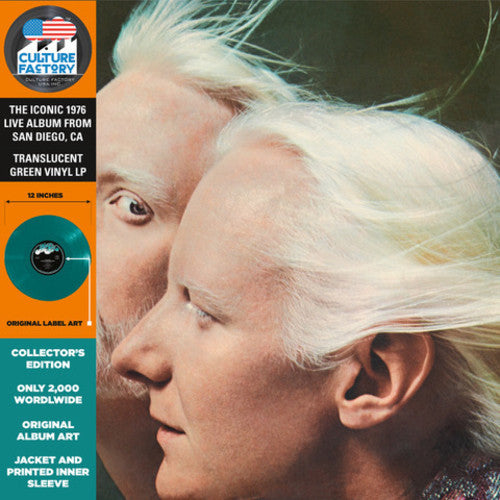 JOHNNY & EDGAR WINTER 'TOGETHER' LP (Translucent Green Vinyl)