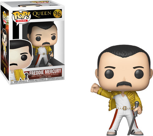 QUEEN FREDDIE MERCURY WEMBLEY 1986 FUNKO POP! ROCKS FIGURE