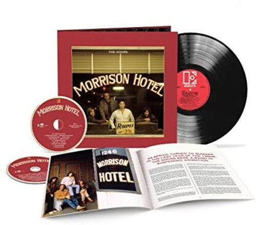 THE DOORS 'MORRISON HOTEL' 50TH ANNIVERSARY DELUXE LP + 2CD