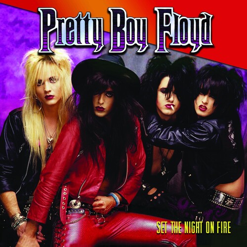 PRETTY BOY FLOYD 'SET THE NIGHT ON FIRE' LP (Pink, Red Vinyl)