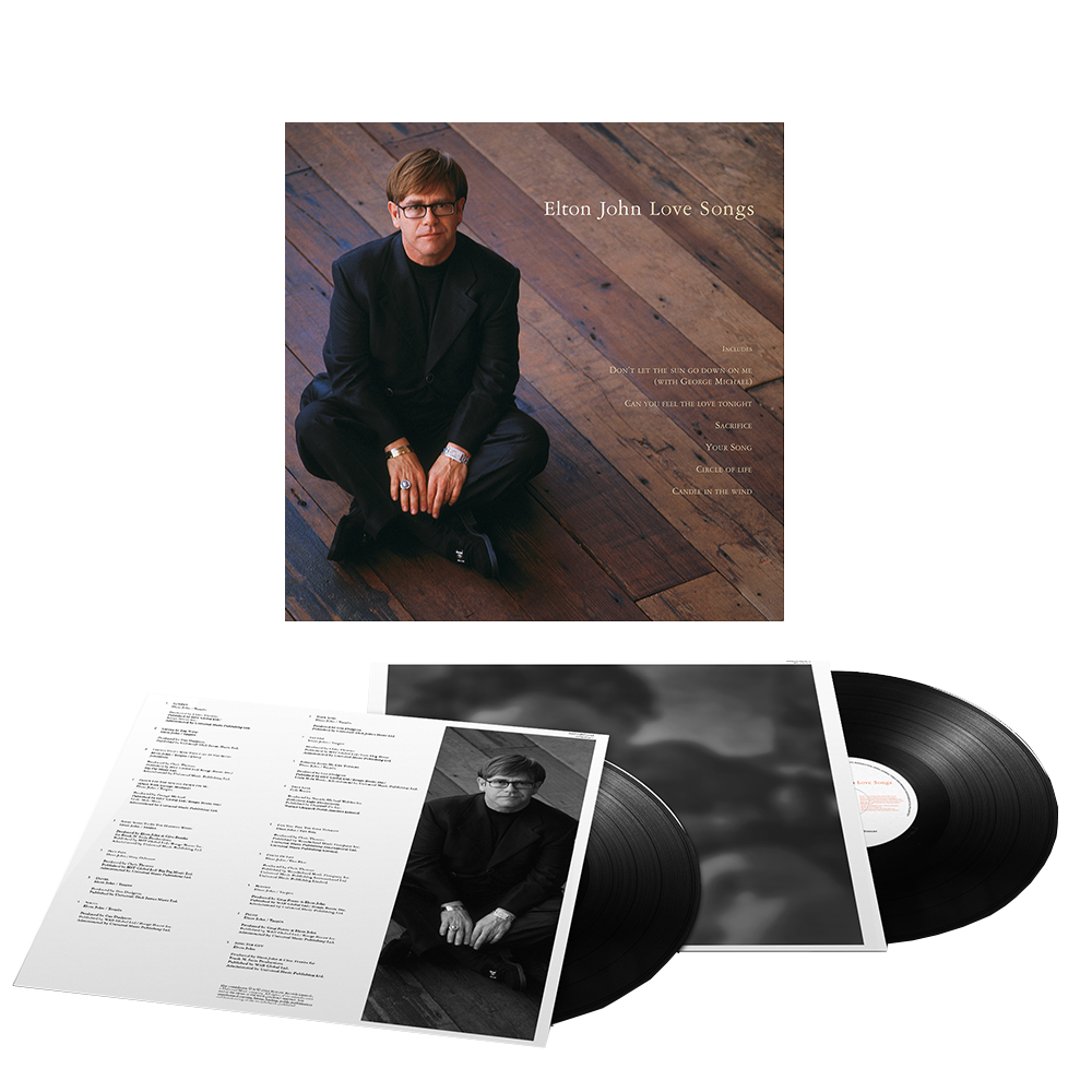 ELTON JOHN 'LOVE SONGS' 2LP