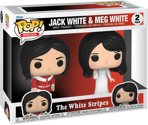 THE WHITE STRIPES JACK & MEG FUNKO POP! ROCKS FIGURES