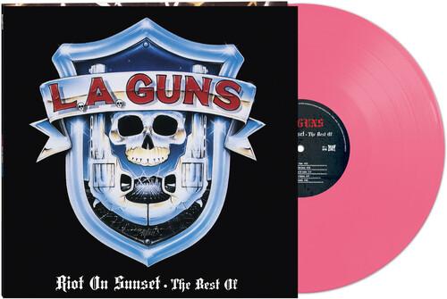L.A. GUNS 'RIOT ON THE SUNSET STRIP' LP (Pink Vinyl)