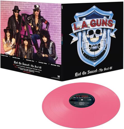 L.A. GUNS 'RIOT ON THE SUNSET STRIP' LP (Pink Vinyl)