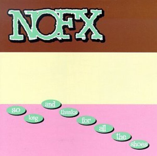 NOFX 'SO LONG AND THANKS FOR ALL THE SHOES' LP (25th Anniversary Edition, Neapolitan Ice Cream Vinyl)