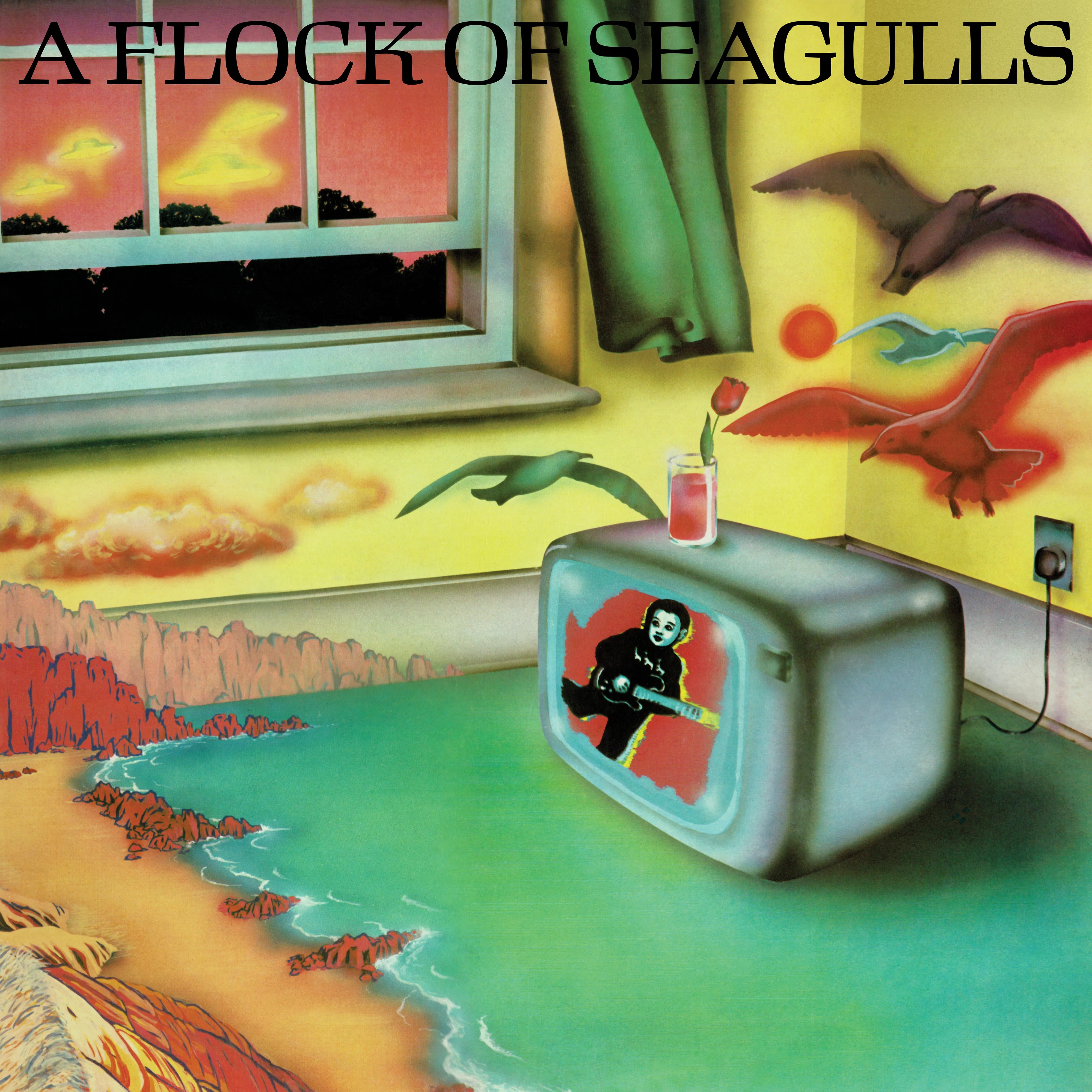 A FLOCK OF SEAGULLS 'A FLOCK OF SEAGULLS' LP (Orange Vinyl)