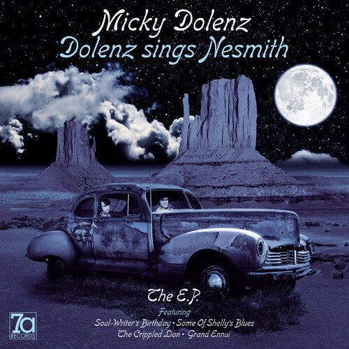 MICKY DOLENZ 'SINGS NESMITH THE EP' 10" EP (Import, Blue Vinyl)