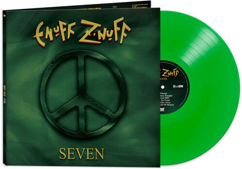 ENUFF Z'NUFF 'SEVEN' LP (Green Vinyl)