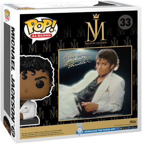 MICHAEL JACKSON THRILLER ALBUM FUNKO POP! ALBUMS Back Image