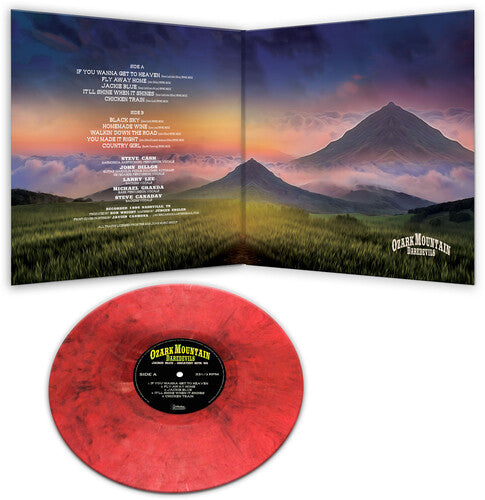 OZARK MOUNTAIN DAREDEVILS 'JACKIE BLUE - GREATEST HITS '96' LP (Red Marble Vinyl)