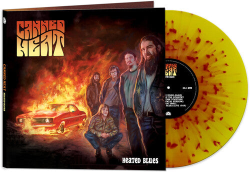 CANNED HEAT 'HEATED BLUES' LP (Red & Yellow Splatter Vinyl)