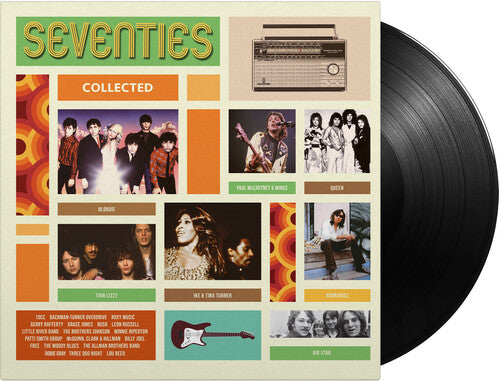 SEVENTIES COLLECTED 2LP (Import, Featuring Queen, Billy Joel, Lou Reed, Blondie & more)