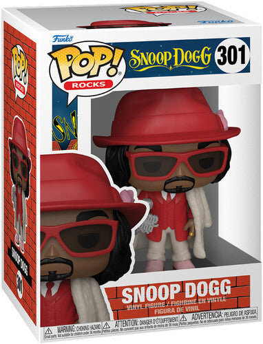 SNOOP DOGG FUR COAT FUNKO POP! ROCKS FIGURE