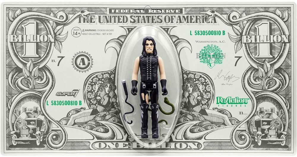 ALICE COOPER REACTION FIGURE -BILLION DOLLAR BABIES