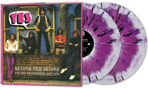 YES 'BEYOND & BEFORE - BBC RECORDINGS 1969-1970' 2LP (Purple & White Splatter Vinyl)