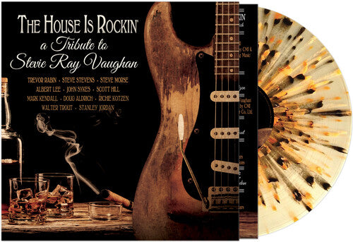 VARIOUS ARTISTS 'THE HOUSE IS ROCKIN' - TRIBUTE TO STEVIE RAY VAUGHAN' LP (Color Vinyl)