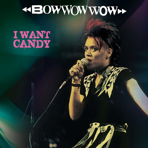 BOW WOW WOW 'I WANT CANDY' LP (Pink, Black Stripe Vinyl)